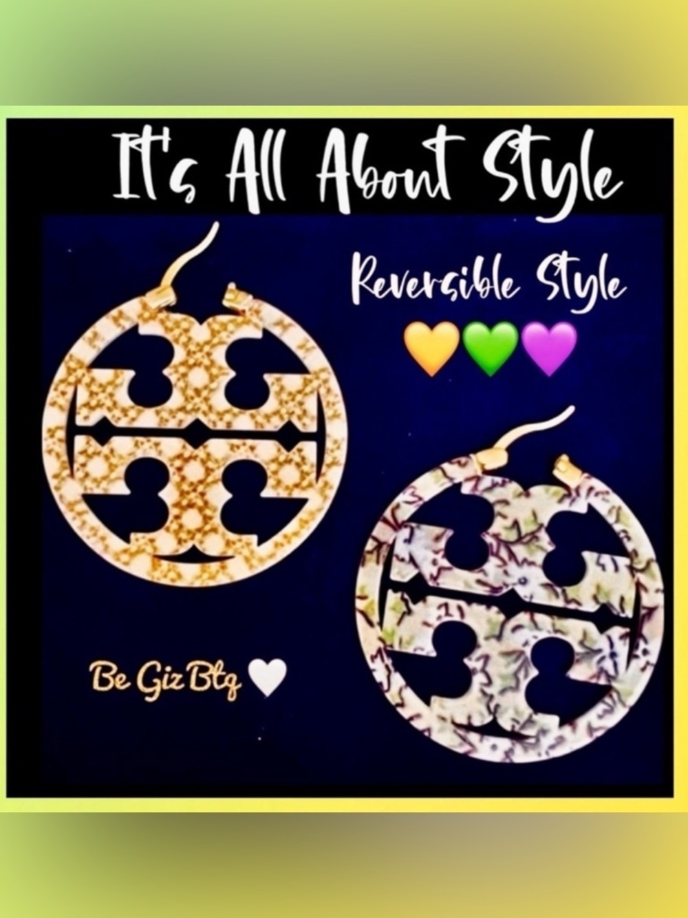 🔥🔥🔥 Authentic Designer Earrings At Awesome Prices To Buy Now & Save Price Firm - Picture 1 of 12